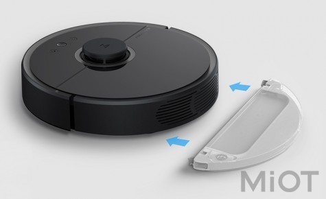 Робот пилосос миючий Xiaomi Roborock Vacuum Cleaner 2 Black S55